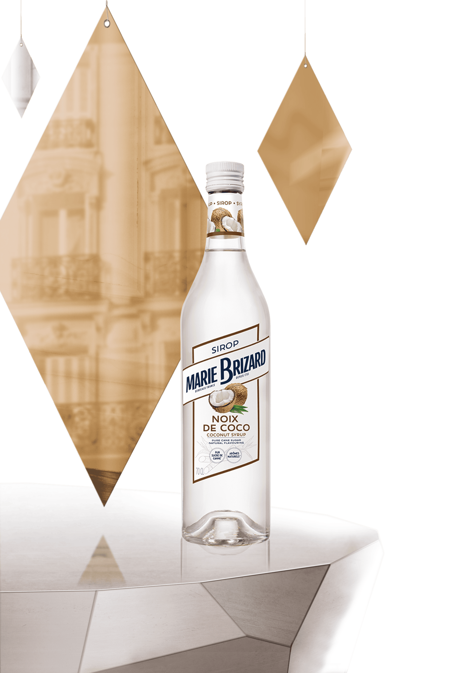 Marie Brizard Coconut Syrup 70cl - Alcohol Free