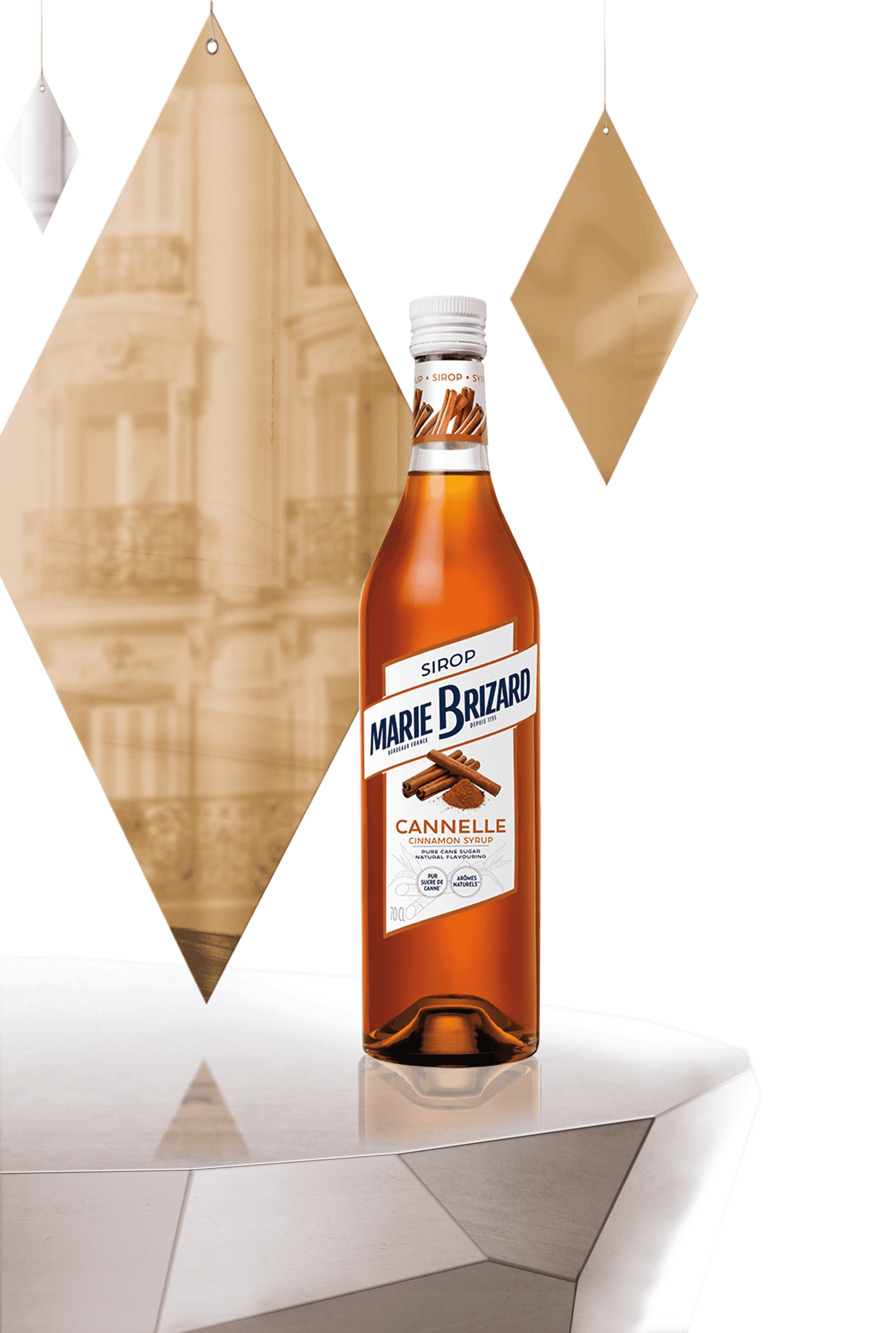 Marie Brizard Cinnamon Syrup 70cl - Alcohol Free