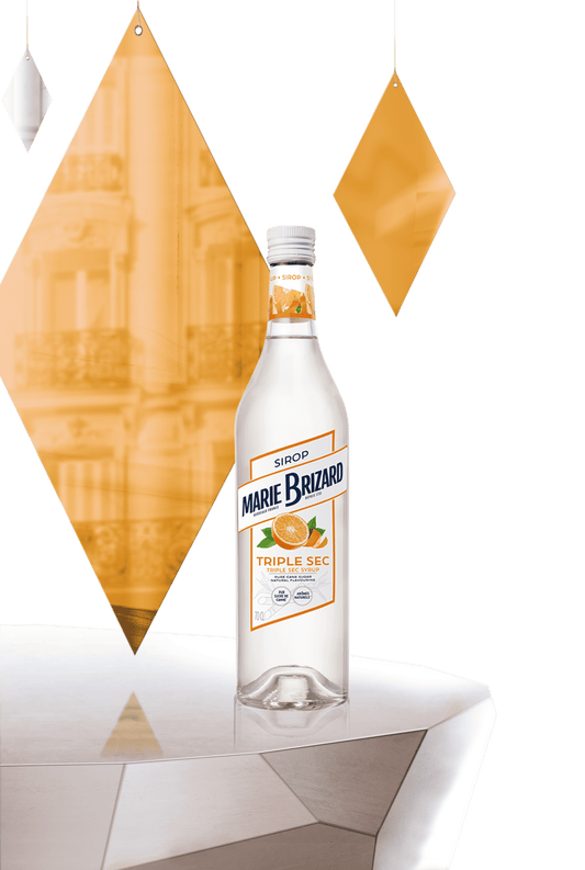 Marie Brizard Triple Sec Syrup 70cl - Alcohol Free